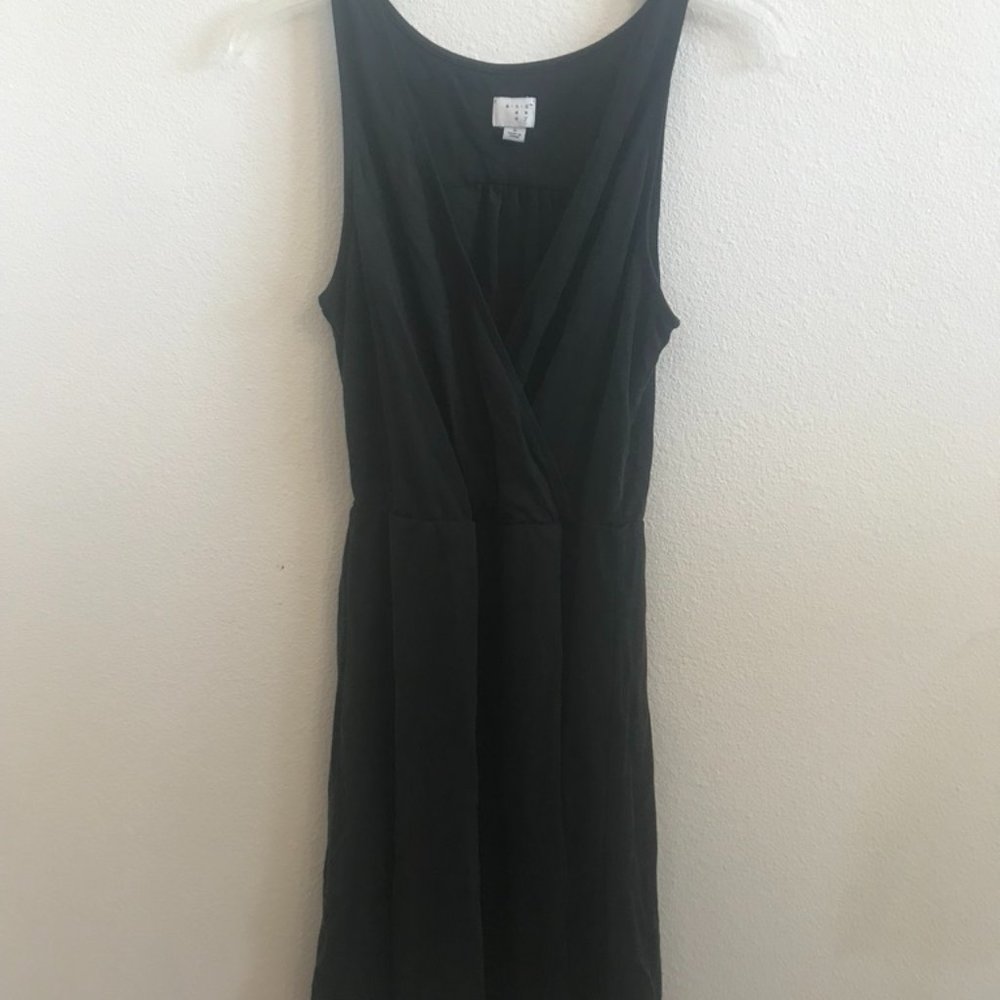 Black tank dress